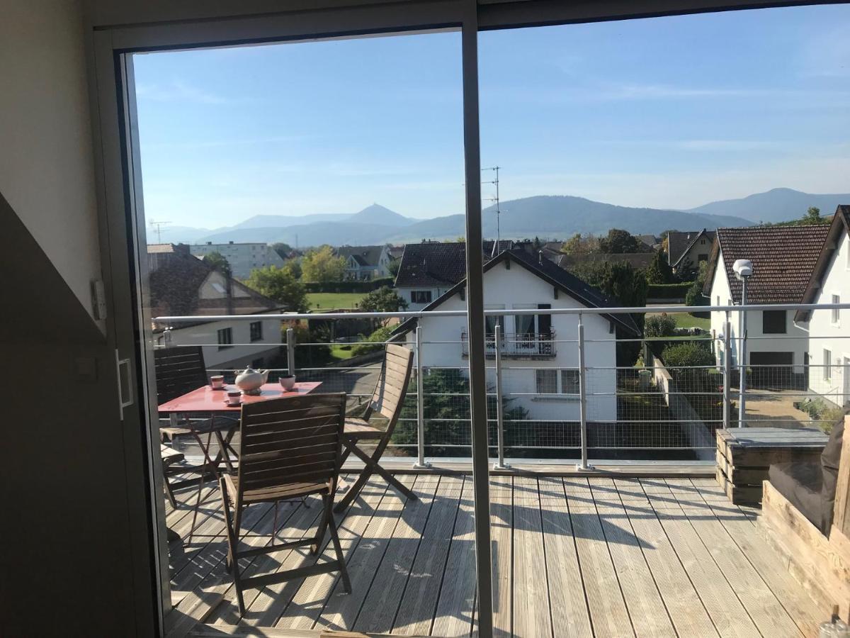 Appartement Chaleureux Et Lumineux Avec Vue ! Au Centre Alsace Selestat Ngoại thất bức ảnh