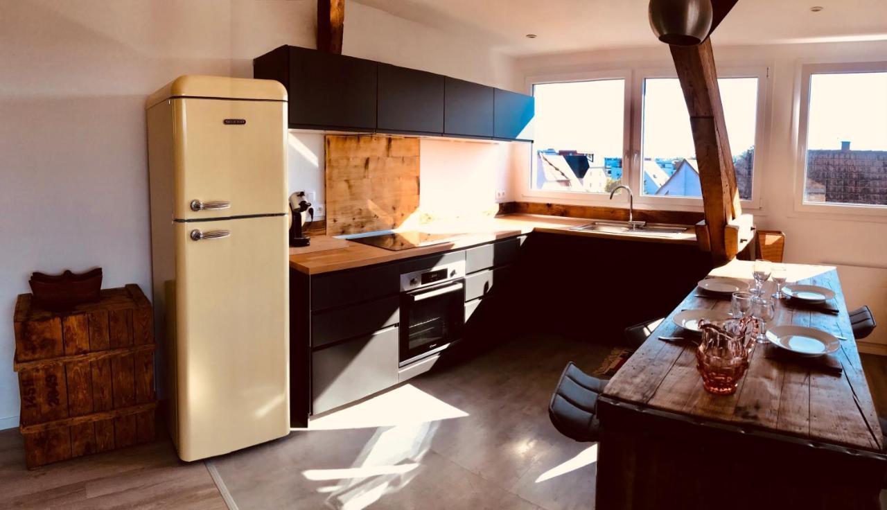 Appartement Chaleureux Et Lumineux Avec Vue ! Au Centre Alsace Selestat Ngoại thất bức ảnh